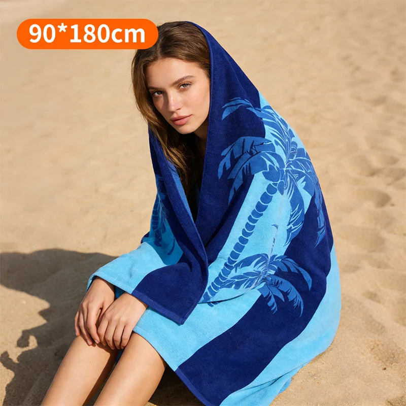 Strandtuch mit tropischem Flamingo-Design Skanto