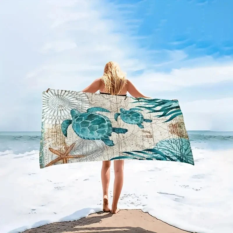 Strandtuch mit einzigartigem geometrischem Muster Skanto