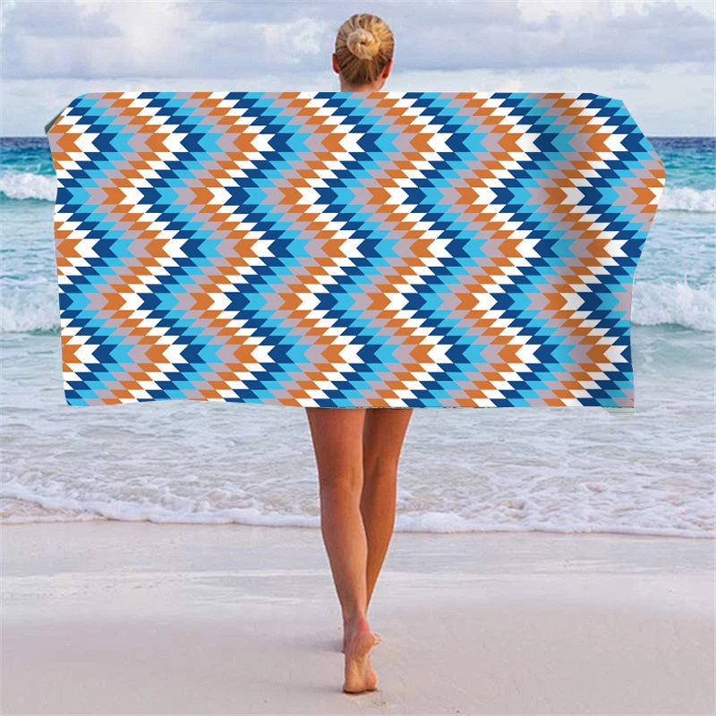 Strandtuch mit einzigartigem geometrischem Muster Skanto