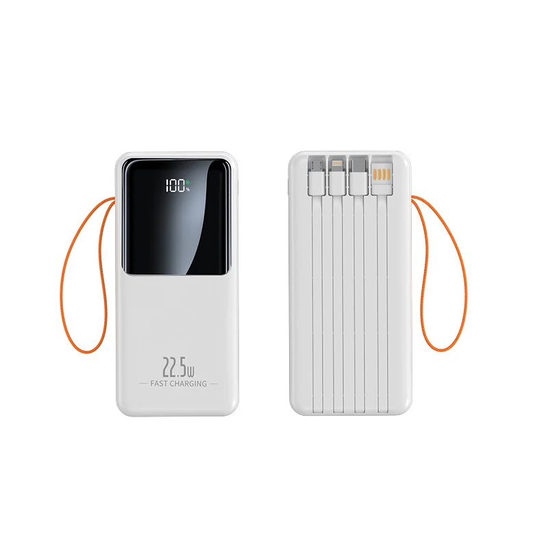 Leistungsstarke tragbare Powerbank mit integriertem Display Skanto