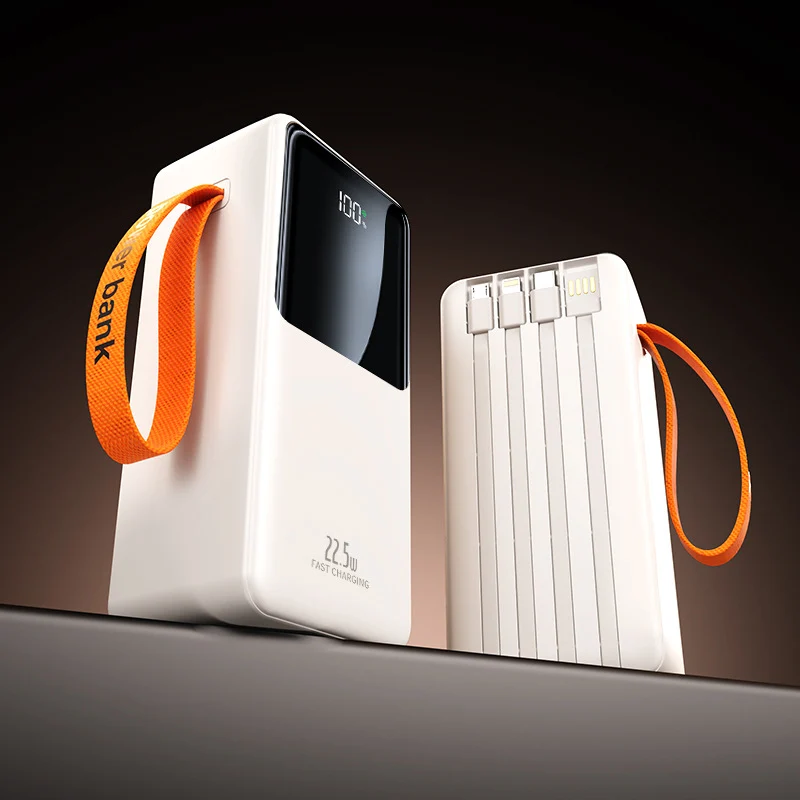 Leistungsstarke tragbare Powerbank mit integriertem Display Skanto