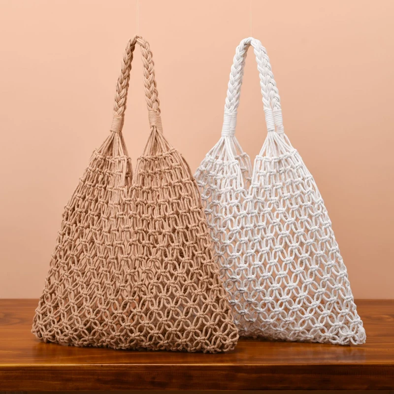 Handgemachte Netztasche Skanto
