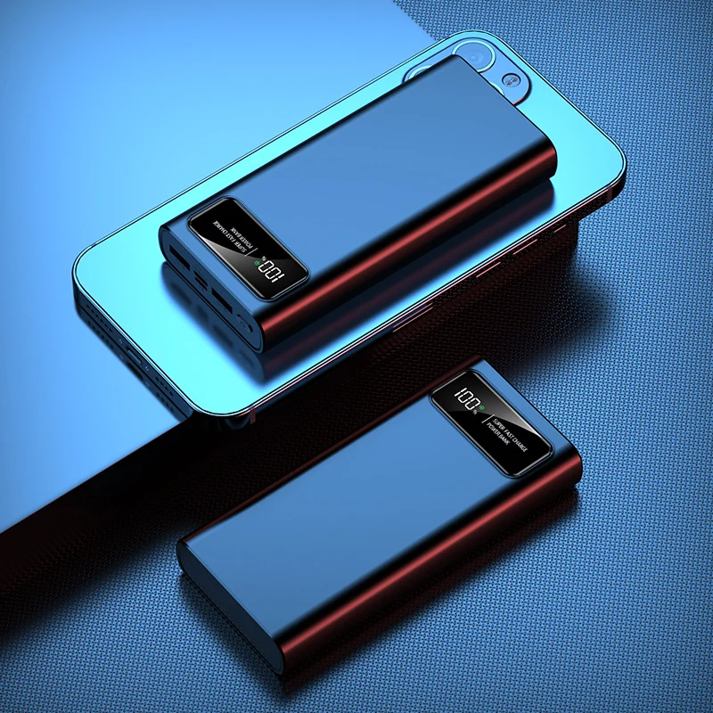Hochleistungs-Powerbank mit digitaler Restanzeige und Schnellladefunktion Skanto