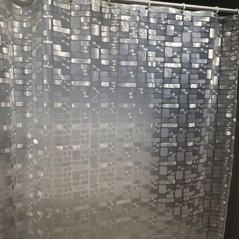 Duschvorhang Skanto mit modernem geometrischem Design