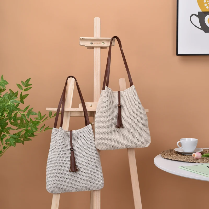 Handgemachte kroatische Makramee-Tasche Skanto