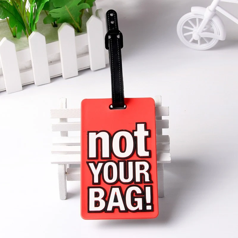 Kreative Spruch-Taschenanhänger Skanto