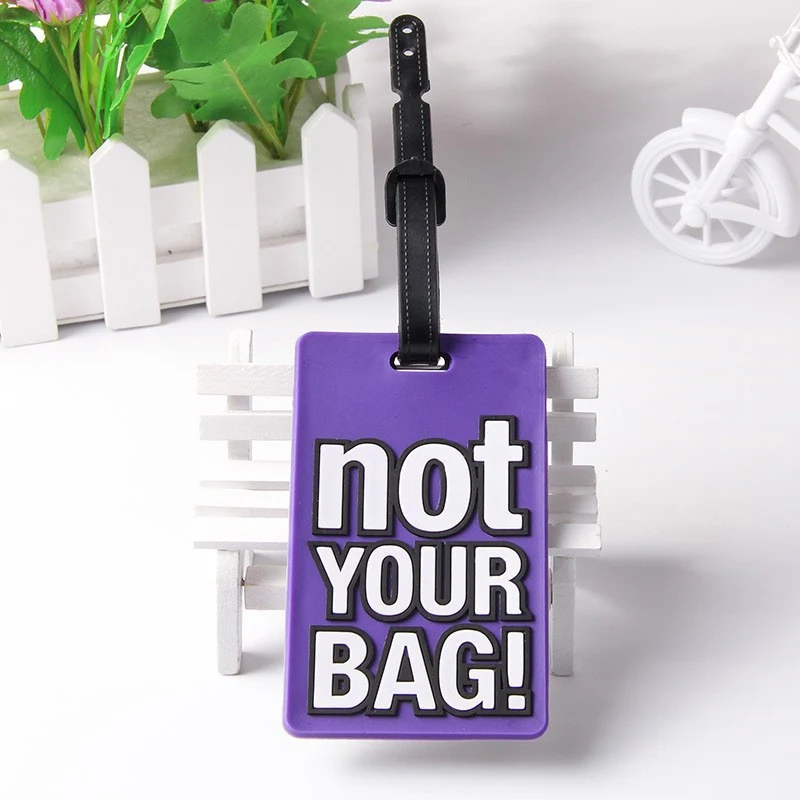 Kreative Spruch-Taschenanhänger Skanto