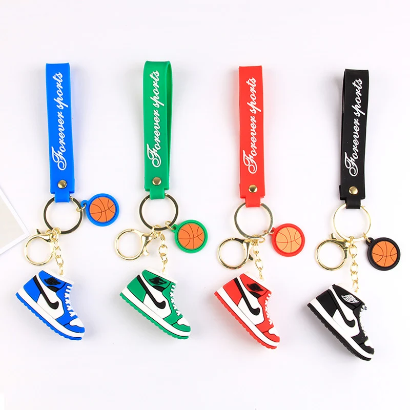 Basketball-inspirierter Schuh-Schlüsselanhänger Skanto