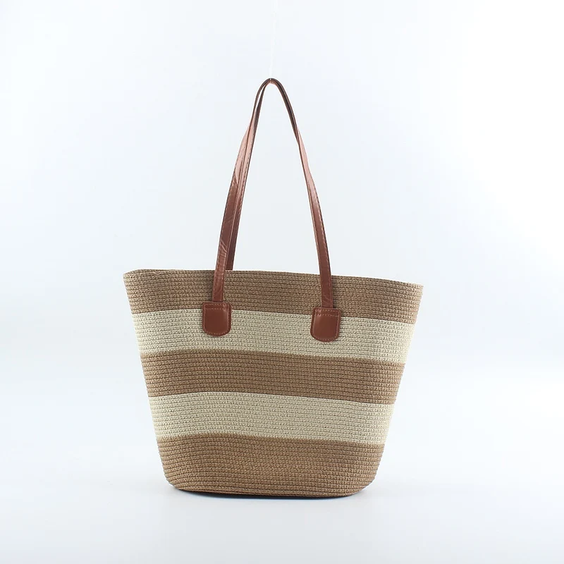 Strandtasche im modernen Streifenmuster Skanto
