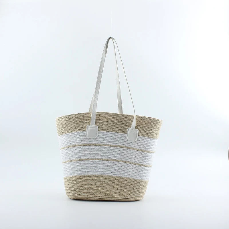Strandtasche im modernen Streifenmuster Skanto