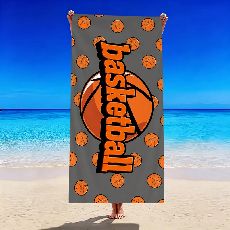 Strandtuch mit Fußballmotiv Skanto
