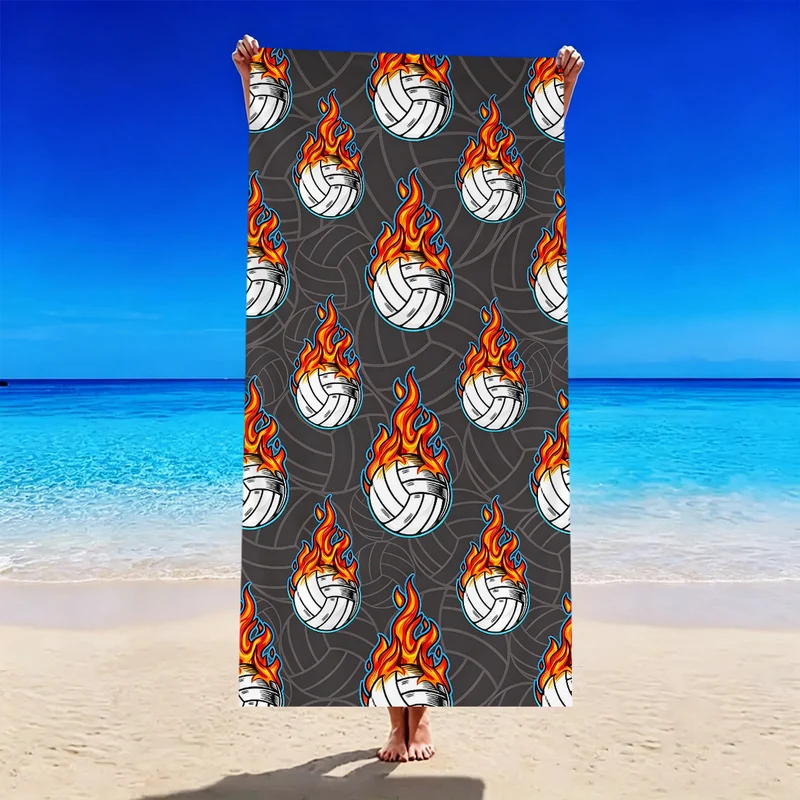 Strandtuch mit Fußballmotiv Skanto