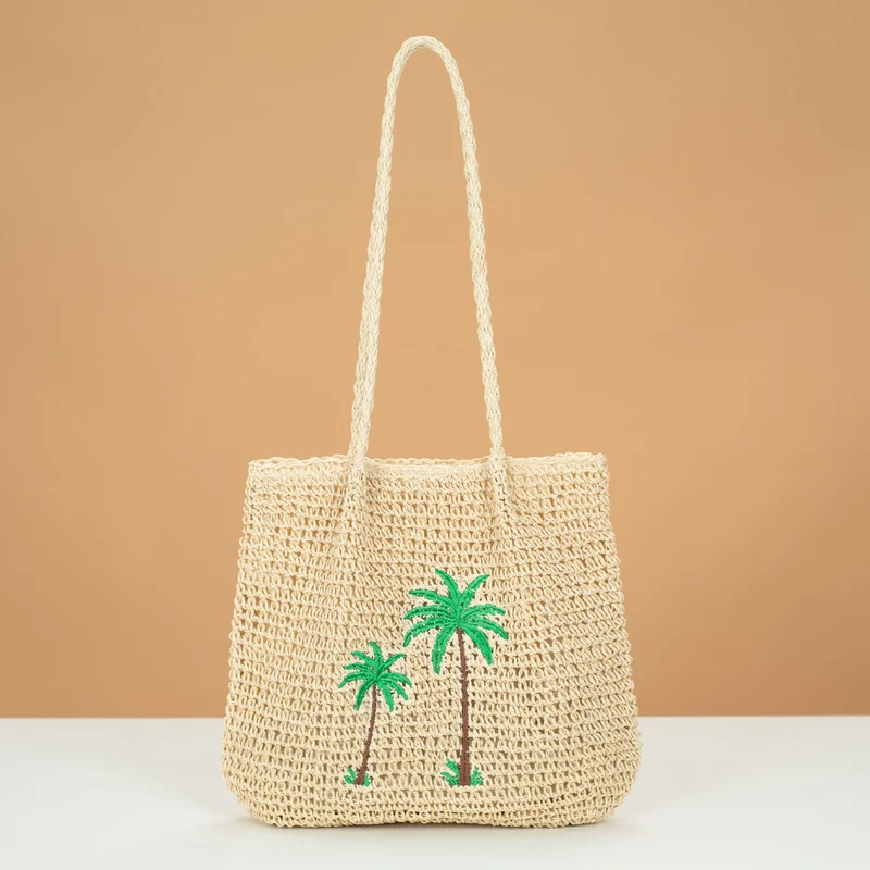 Trendige Strohtasche Skanto
