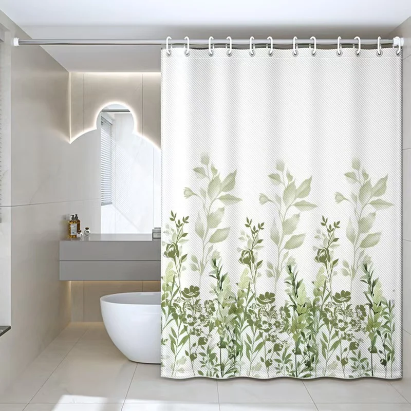 Duschvorhang mit Blumenmuster für Damen Skanto