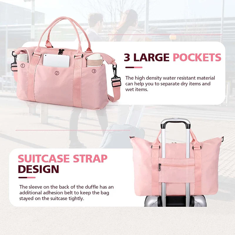 Robuste Sport- und Reisetasche mit praktischen Fächern Skanto