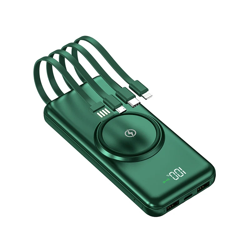Powerbank mit integriertem Ladegerät Skanto