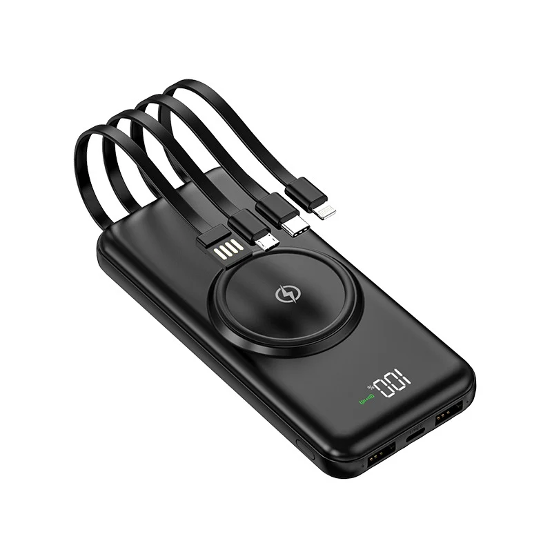 Powerbank mit integriertem Ladegerät Skanto