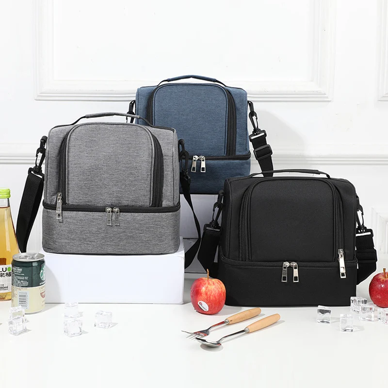 Isolierte Picknicktasche mit praktischen Fächern Skanto