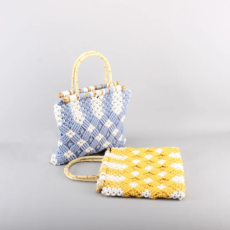 Handgefertigter Raffia-Korb Skanto