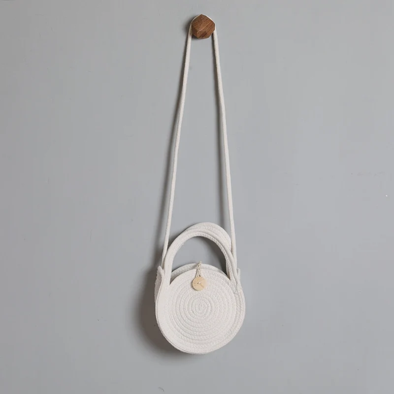 Runde Strohtasche Skanto