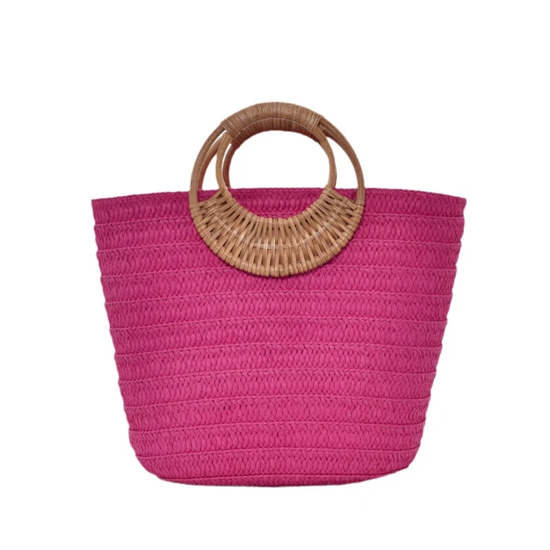 Handtasche mit geflochtenem Griff Skanto