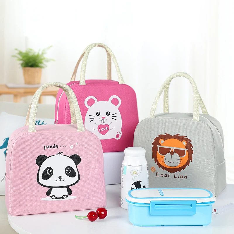 Isolierte Lunchtasche mit verspieltem Fuchs-Design Skanto