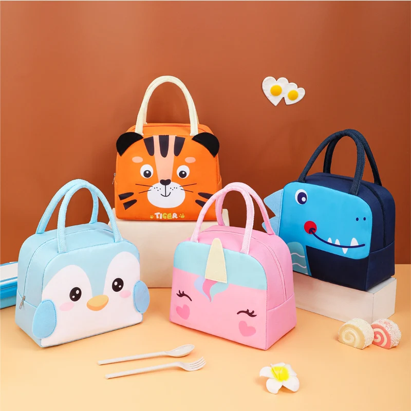 Isolierte Lunchtasche mit verspieltem Fuchs-Design Skanto