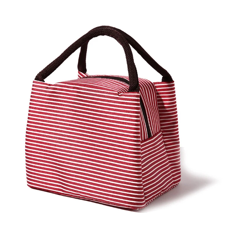 Isolierte Lunchtasche mit stilvollen Streifen Skanto