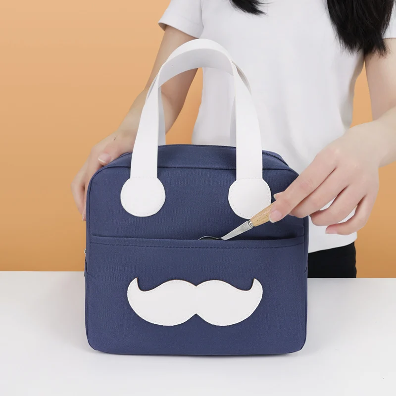 Isolierte Lunchtasche mit lustigem Design Skanto