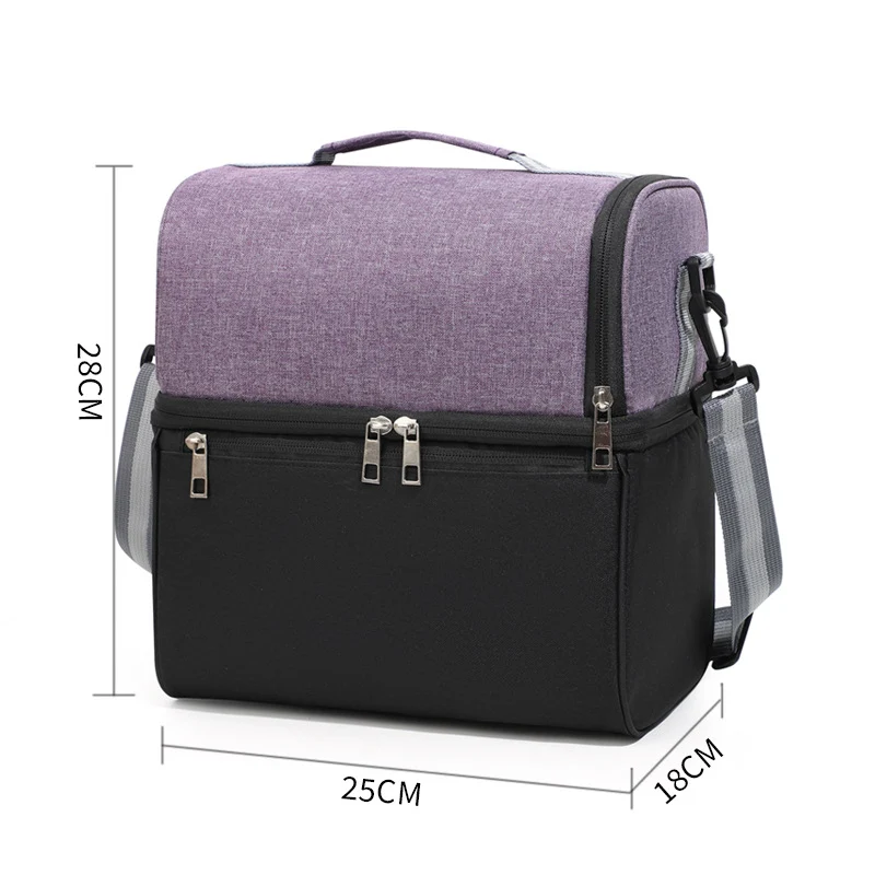 Isolierte Kühltasche mit praktischen Fächern Skanto