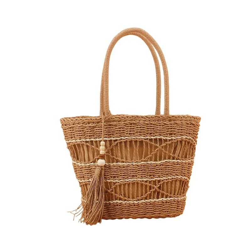 Geflochtene Strandtasche Skanto