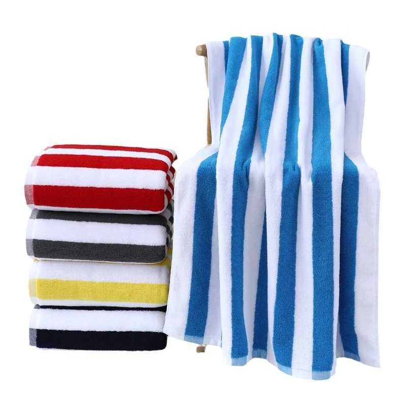 Premium-Handtuch mit elegantem Streifenmuster Skanto