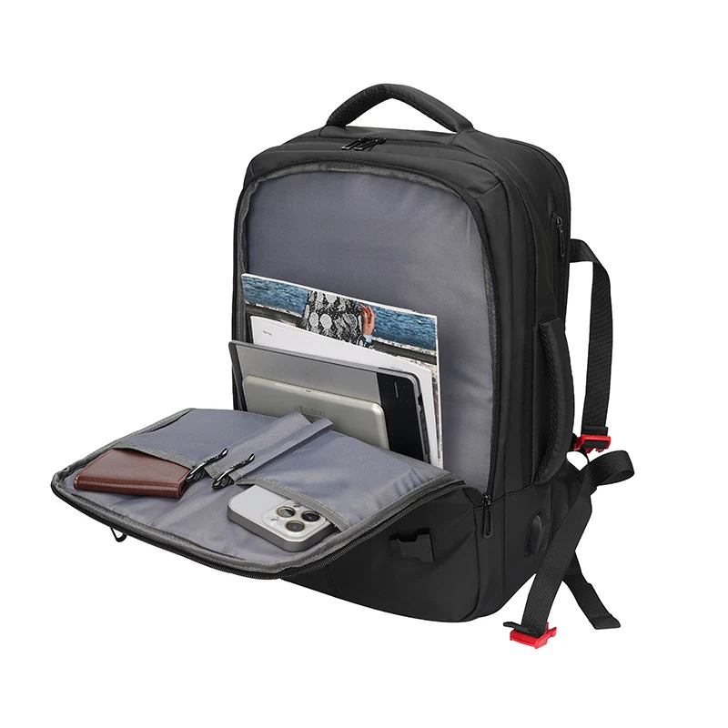 Multifunktionaler Laptop-Rucksack mit wasserabweisendem Design und ergonomischen Gurten Skanto
