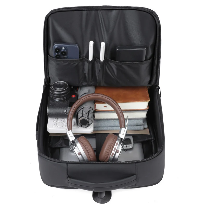 Moderner Laptop-Rucksack mit ergonomischem Tragesystem und intelligentem Fächersystem Skanto