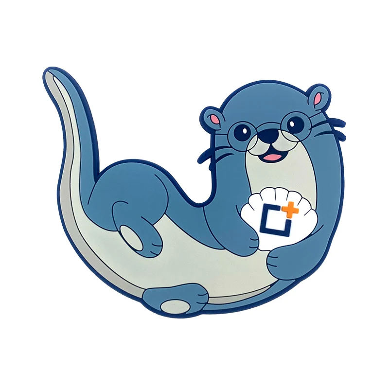 Unisex Süßer Cartoon-Otter Kofferanhänger Skanto
