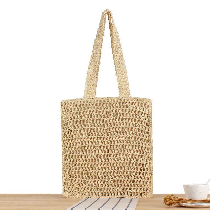 Handgewebte Strohtasche Skanto