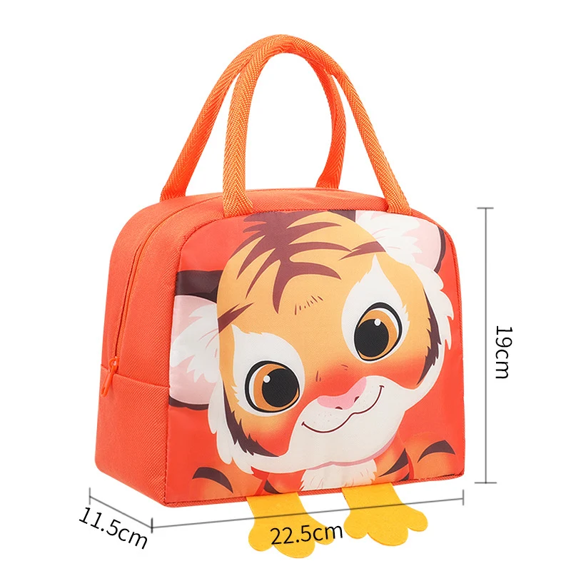 Mädchen-Kühltasche mit niedlichem Tiger-Design Skanto