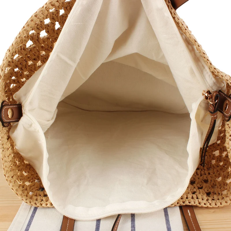 Handgehäkelte Strandtasche Skanto