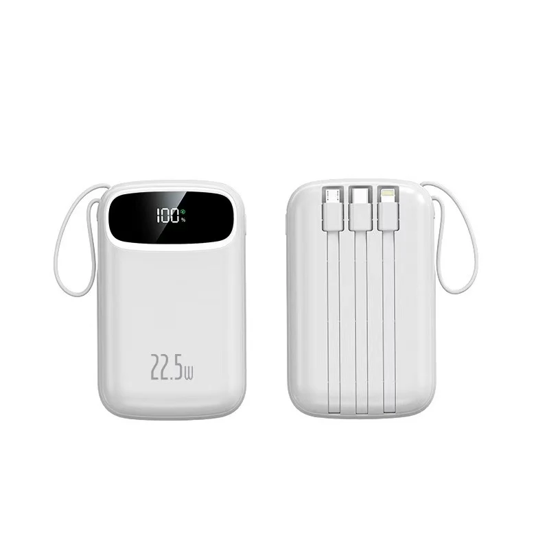 Multifunktions-Powerbank mit integriertem LCD-Bildschirm von Skanto