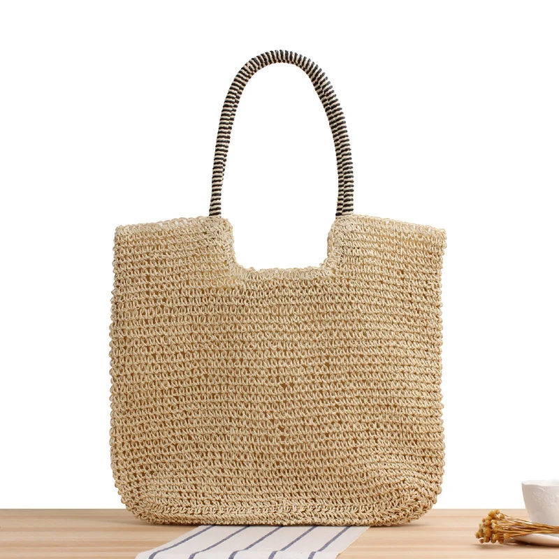 Tote Bag aus geflochtenem Naturmaterial Skanto