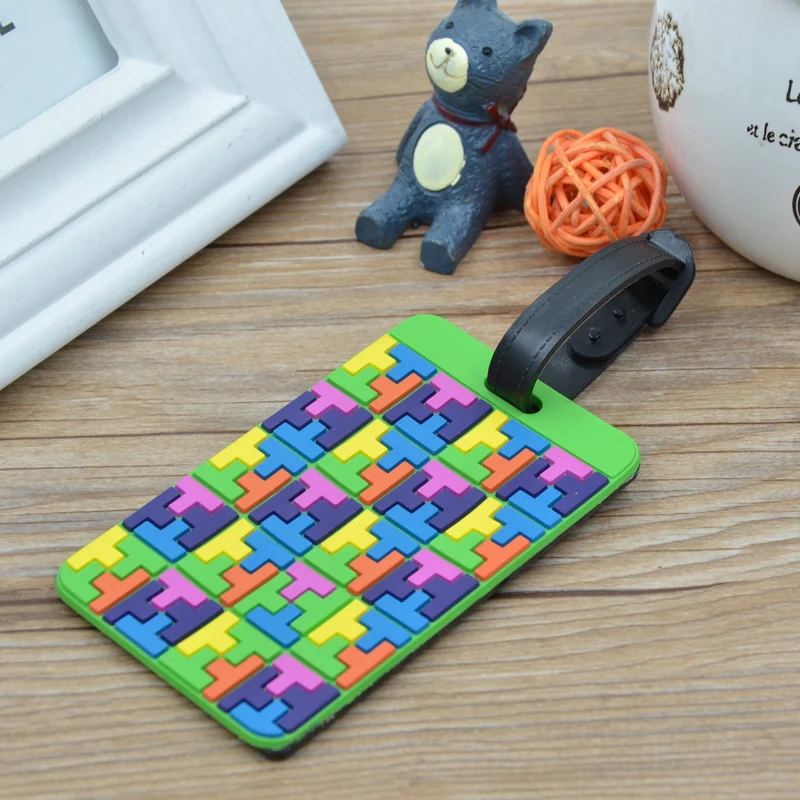Unisex Buntes Geometrisches Muster Gepäckanhänger Skanto