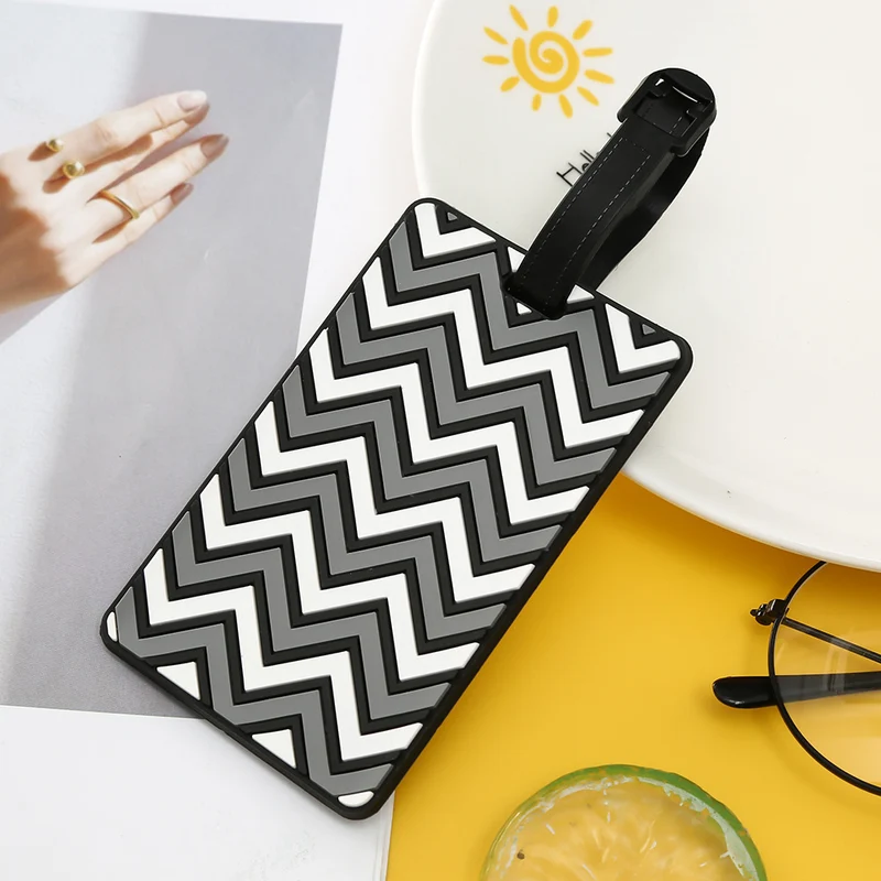 Unisex Chevron-Muster Gepäckanhänger Skanto