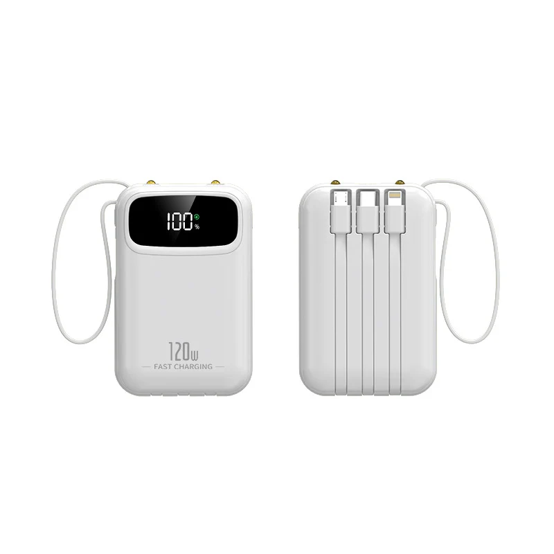 Hochleistungs-Powerbank mit Digitalanzeige und mehreren Anschlüssen Skanto