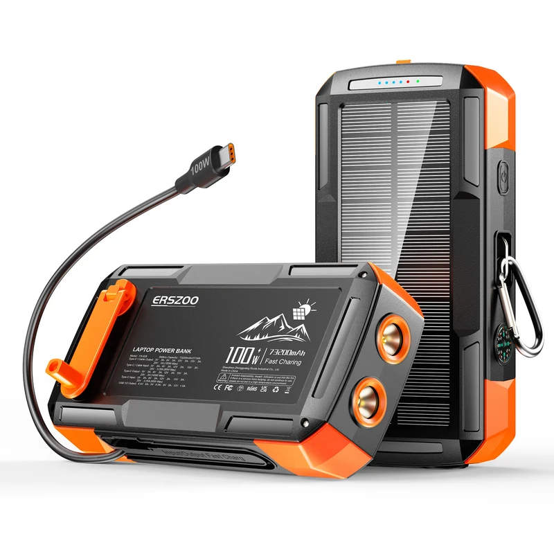 Tragbare Solar Powerbank von Skanto
