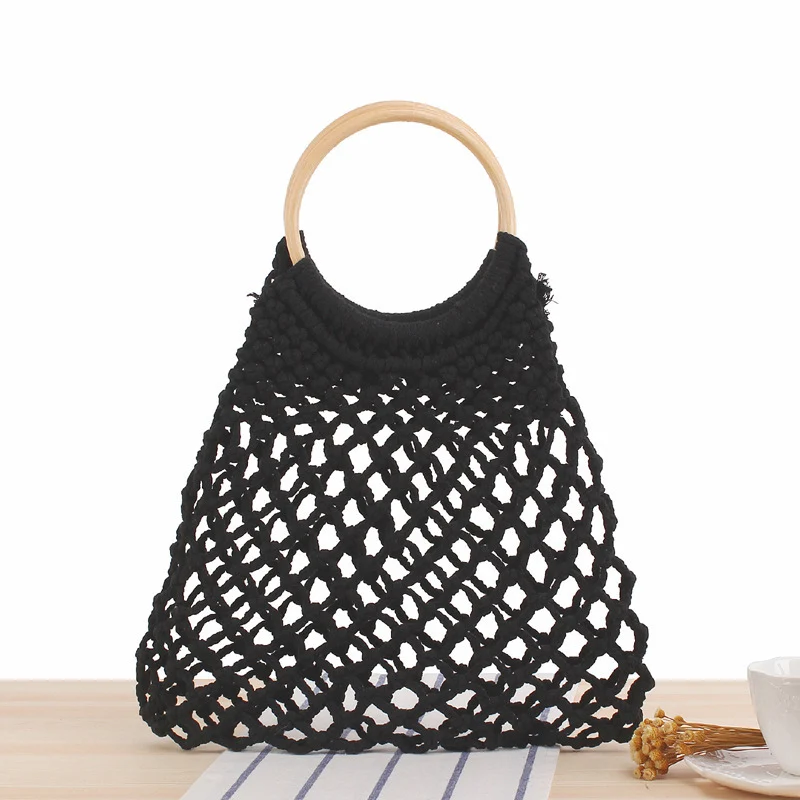 Handtasche mit künstlerischem Mesh-Design Skanto