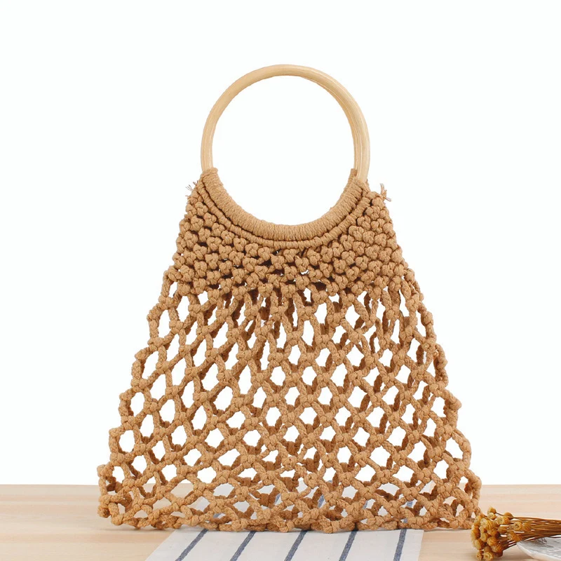 Handtasche mit künstlerischem Mesh-Design Skanto