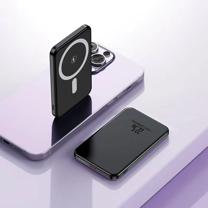 Magnetische Powerbank mit Schnellladefunktion Skanto