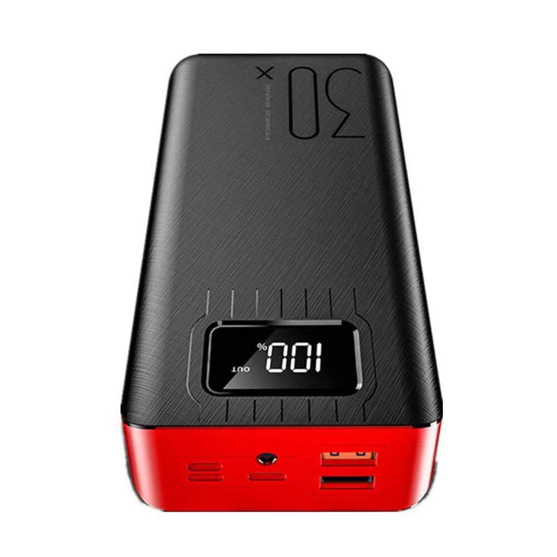Leistungsstarke Powerbank mit LCD-Bildschirm und mehreren Anschlüssen Skanto