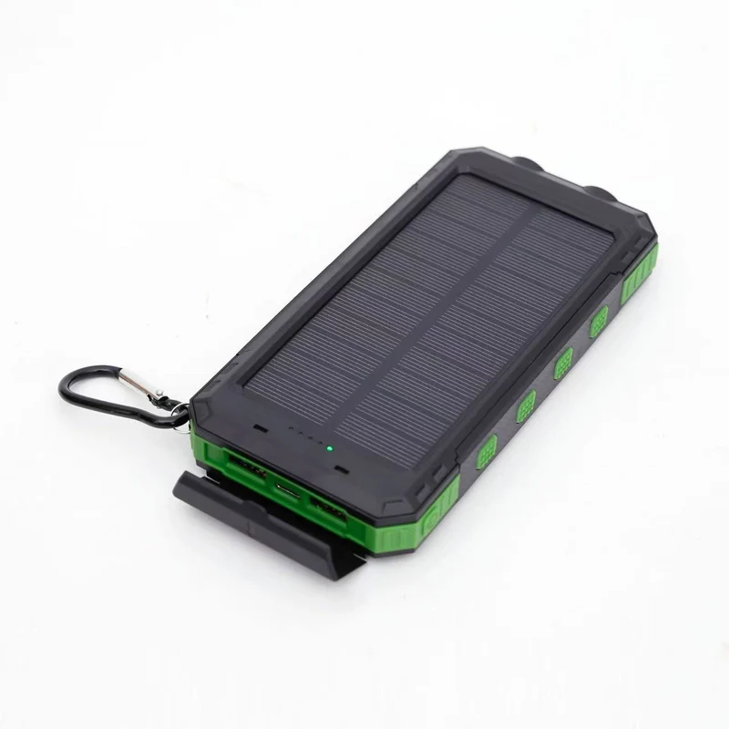 Hochleistungs-Solar-Powerbank mit wasserdichtem Gehäuse und mehreren Ladeanschlüssen Skanto