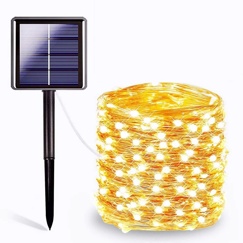 Skanto LED-Lichterkette ultradünner Silberdraht batteriebetrieben spritzwassergeschützte Dekobeleuchtung Skanto
